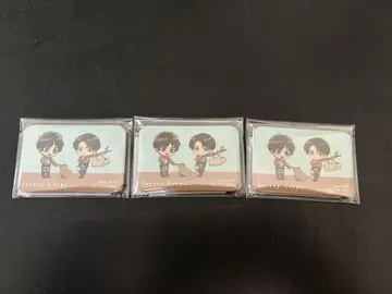 진격의 거인 엘렌 리바이 스퀘어 캔뱃지 3개 세트