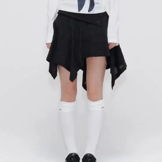 Miseki Seoul Asymmetrical Mini Skirt Check on Bunjang Global