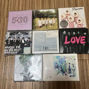 ARASHI CD 세트 5 x 20 Popcorn LOVE 외
