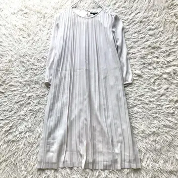 [최근 상품급] 23구 원피스 베이지 L 플리츠 롱