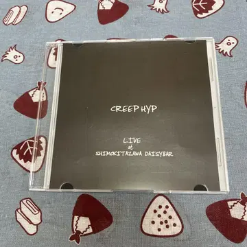 크리프하이프 단종 CD LIVE at DAISY BAR