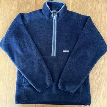 patagonia 신틸라 하프 지퍼 풀오버 플리스 네이비 S