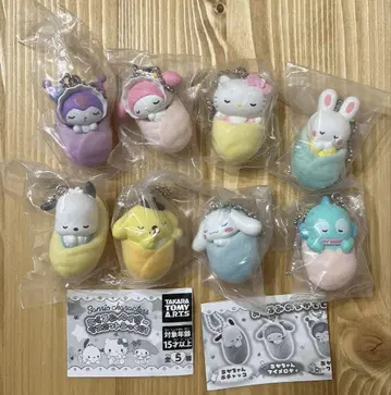 산리오 아기 싸개 마스코트 아기 싸개 가챠가챠 가챠