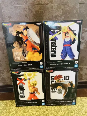 드래곤볼 피규어 4체 세트