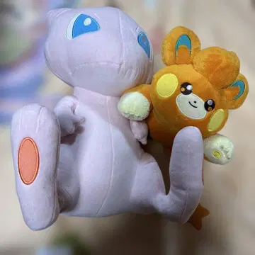 뮤우와 플러스 마이난 파모 봉제 인형 세트