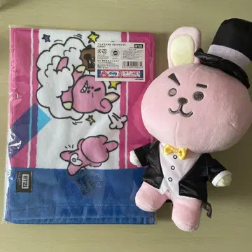 BT21 COOKY 봉제 인형 & 타월
