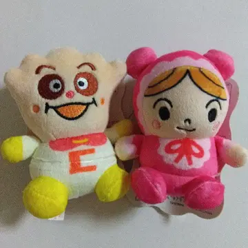 호빵맨 모찌후와 마쉬멜로우 마스코트 아카짱맨 크림 팬더 새상품