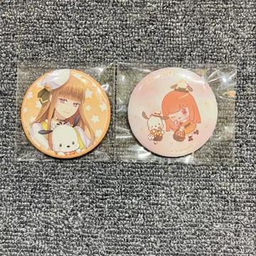 컬러풀 피치 에토 산리오 콜라보 캔뱃지