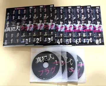 진범 플래그 DVD 전 8권 세트 DVD 니시지마 히데토시
