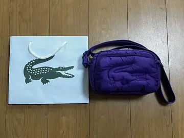 퍼피 크로코 퀼팅 백 LACOSTE 라코스테