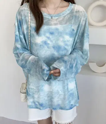 마블 시스루 이너 티셔츠