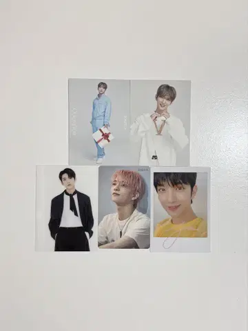 [SEVENTEEN] 조슈아 과거 트레이딩 카드 5장 세트