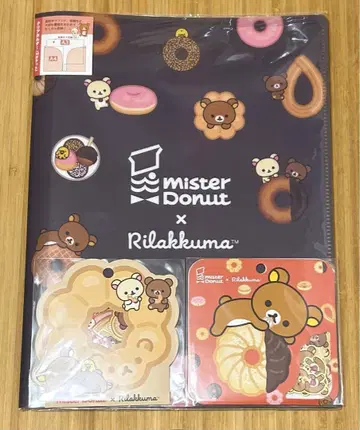 클리어 홀더 씰 비츠 리락쿠마 미스터 도넛 미스도 홀더