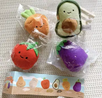 닛코리노 아보카도 야채 봉제 인형