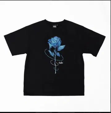 Ado 5th 블루 로즈 T셔츠 XXL 사이즈