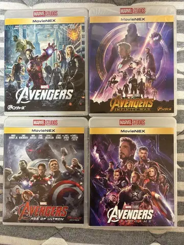 어벤져스 Blu-ray 4작품 세트