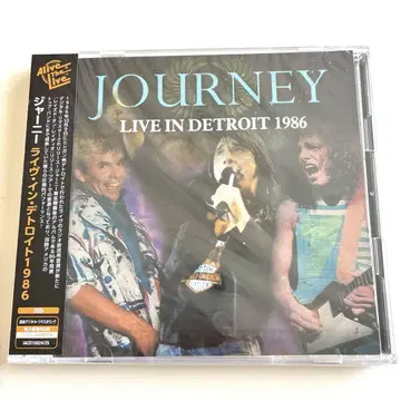 새상품 JOURNEY LIVE IN DETROIT 1986 단종