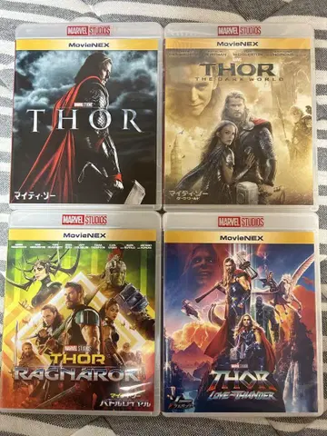 THOR 시리즈 Blu-ray 4작품 세트