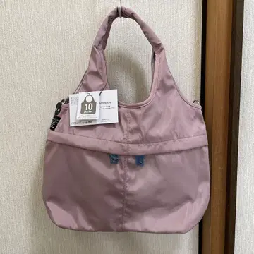 핑크 10 포켓 토트백