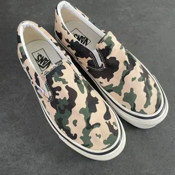 VANS 아나하임 슬립온 카모플라쥬 27cm