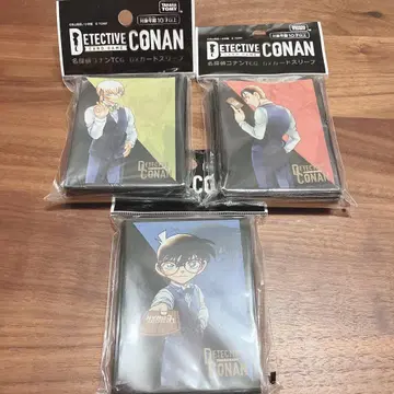 명탐정 코난 TCG 탐정들의 조커 DX 카드 슬리브 3종 세트