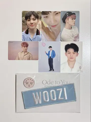 [ SEVENTEEN ] 우지 과거 트레이딩 카드 & 와펜 세트