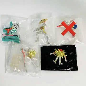 대장편 타로맨 만박 대폭발 피규어 마스코트 4종 세트