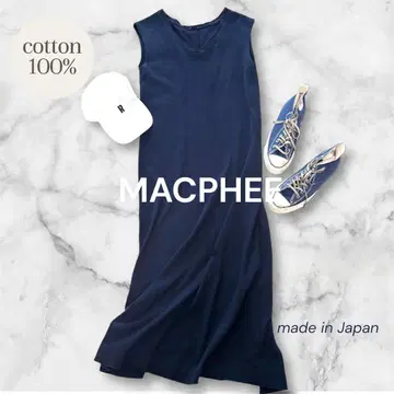 투모로우랜드 MACPHEE 맥피 슬리브리스 롱 원피스 36