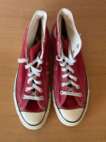 80s CONVERSE ALL STAR 10.5 덧댐 usa