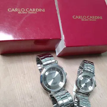 CARLO CARDINI 페어 워치 MILANO 디자인
