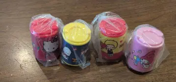 산리오 코인 실린더 4개 세트