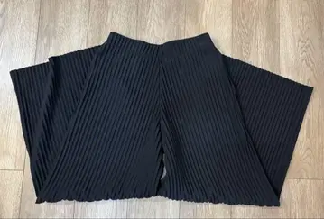 COS 플리츠 팬츠 xs 블랙