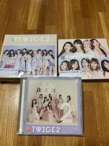 #TWICE2 2nd 베스트 앨범 CD+DVD 세트