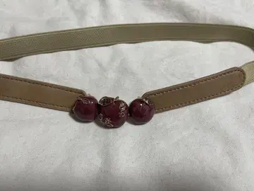 axes femme 허리 벨트 밴딩 벨트 사과 가을 사과