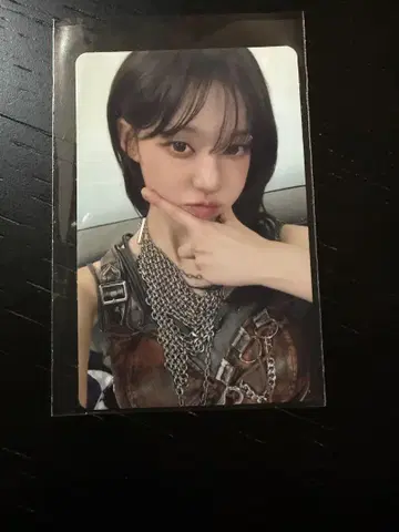 aespa Rich Man 워너 혜택 윈터 트레이딩 카드