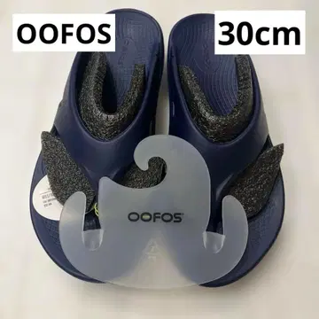 OOFOS 우포스 샌들 신발 오리지널 네이비 우오리지널