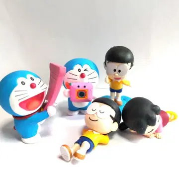 도라에몽 가챠 피규어 세트 5개