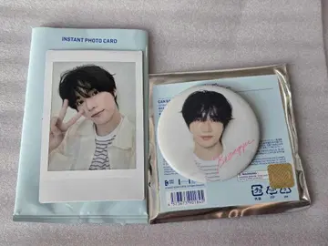 txt summertogether 범규 폴라로이드 캔뱃지