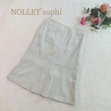 노리즈소피 여성용 타이트 스커트 플레어 밑단 사이즈 36