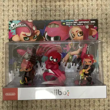 amiibo 문어걸/문어/문어보이 (스프라툰 트리플 세트)