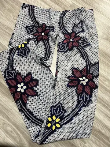 시보리 유카타 꽃무늬 아리마츠 시보리 화장 67