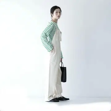코멘스먼트 일본제 아이보리 살로펫 루즈핏