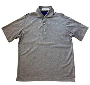 UNITED ARROWS 피케 셔츠 S 네이비 미진보더