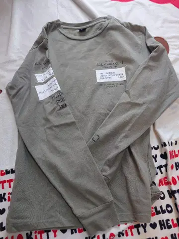 단종 새상품급 아비렉스 스텐실 긴팔 셔츠