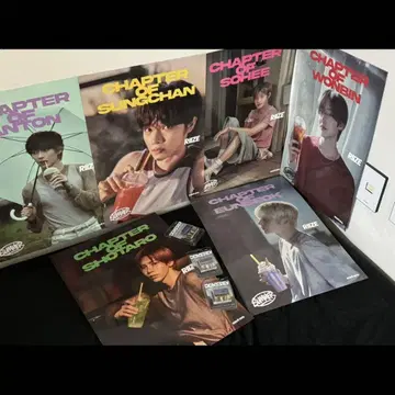 RIIZE CHAPTER 포스터 세트 MEGA COFFEE