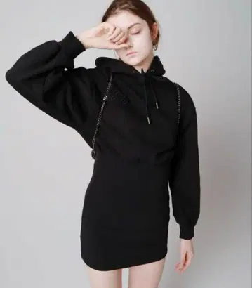 epine 에피누 후디 원피스 후드티 원피스 미니 원피스