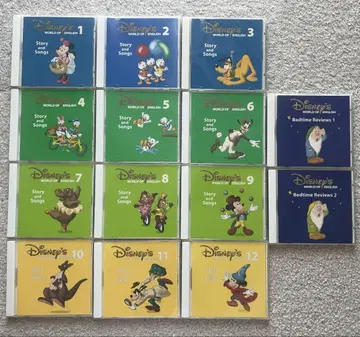 Disney's Story and Songs 전 12매 세트