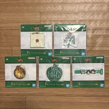 Mrs. GREEN APPLE 복권 E상 러버 컬렉션 5종