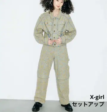 Xgirl 데님 셋업 사이즈 2