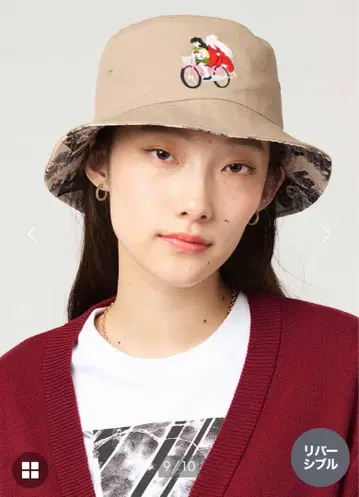 이누야샤 철의 수레 리버서블 버킷햇 그라니프 graniph